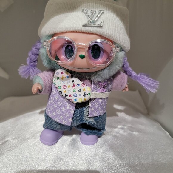 Other - Labubu Clothes Luxury 7pcs outfit and Vest,Set/ DOLLS Not Included #33